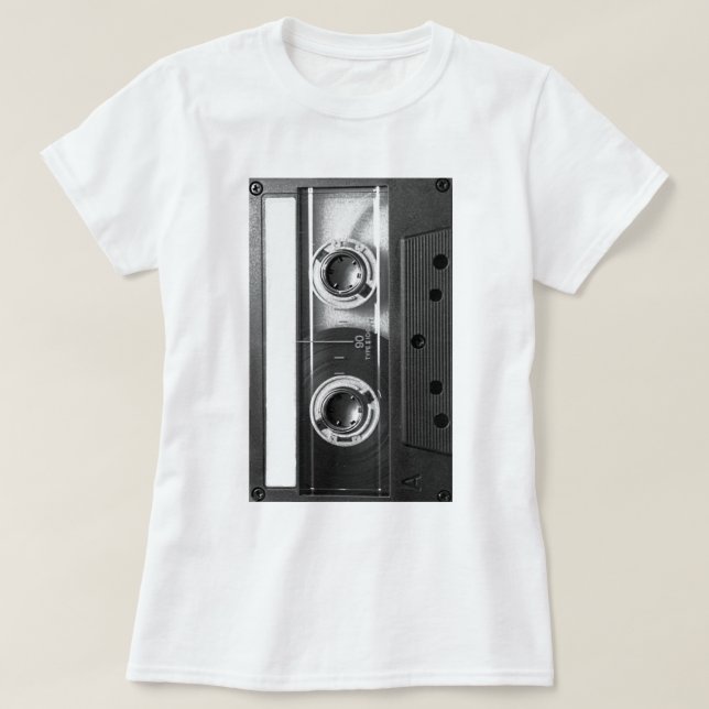 Compact Cassette Tape T-Shirt (Design Front)