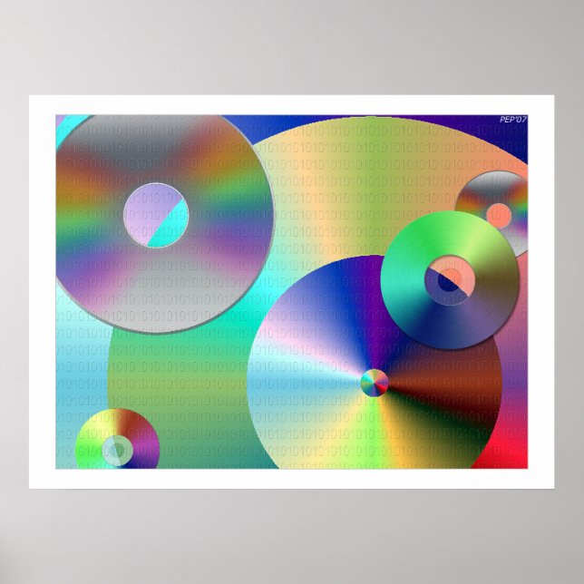 Compact Discs Poster (Front)