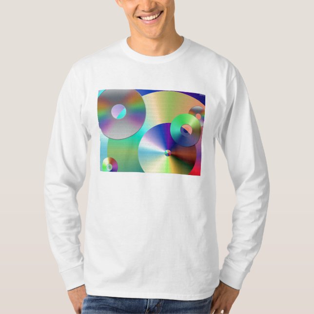 Compact Discs T-Shirt (Front)
