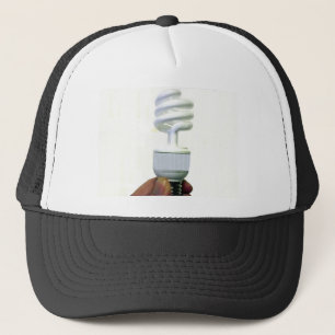 Compact Fluorescent bulb Trucker Hat
