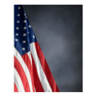 COMPACT PHOTO BACKDROP - US Flag on Gray Blue