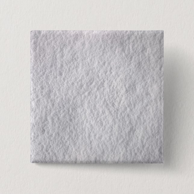 Compacted Snow Texture 15 Cm Square Badge (Front)