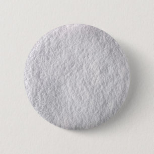 Compacted Snow Texture 6 Cm Round Badge