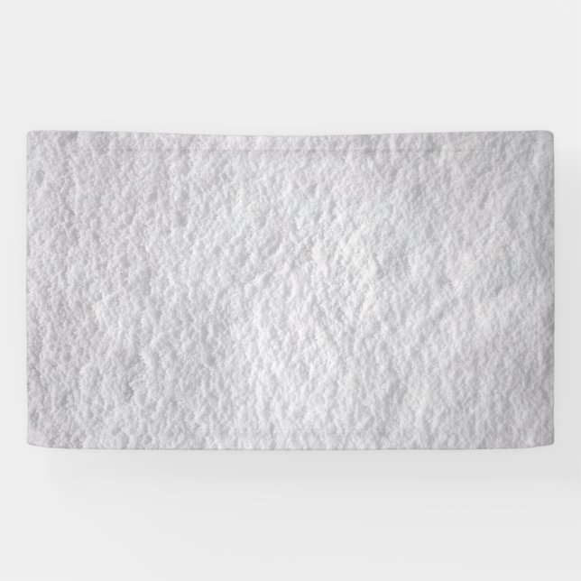 Compacted Snow Texture Banner (Horizontal)