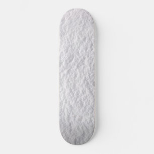 Compacted Snow Texture Skateboard
