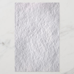 Compacted Snow Texture Stationery