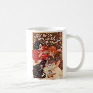 Compagnie - distressed coffee mug