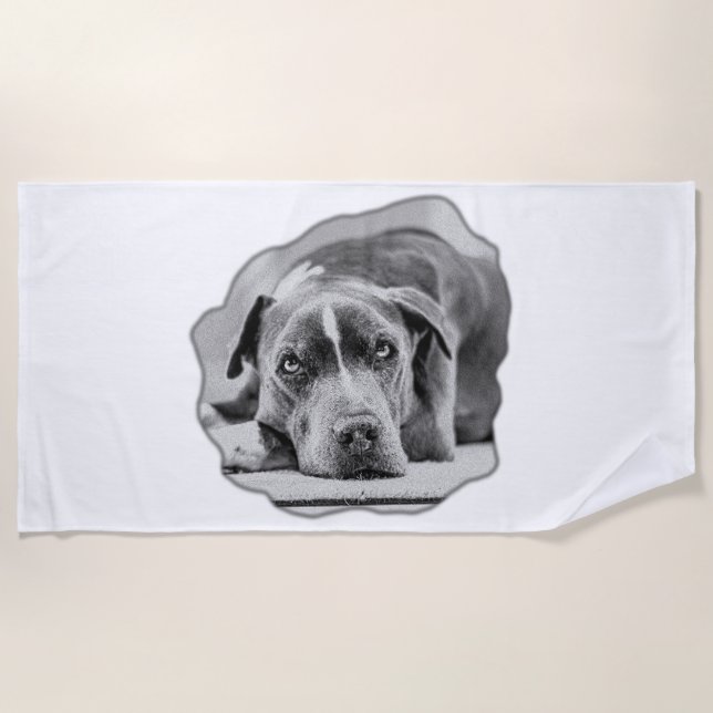 Companion in Calm Beach Towel (Front)