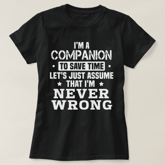 Companion T-Shirt (Design Front)