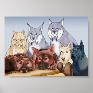 Companions - Coloured Poster