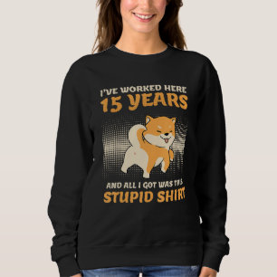 Company Anniversary 15 Years Service Anniversary 1 Sweatshirt