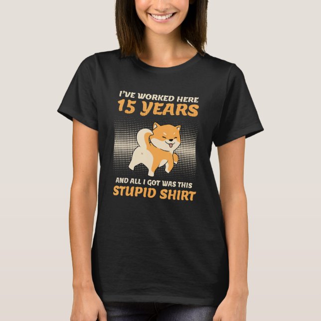 Company Anniversary 15 Years Service Anniversary 1 T-Shirt (Front)
