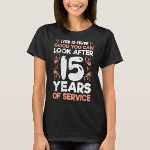 Company anniversary 15 years work anniversary T-Shirt