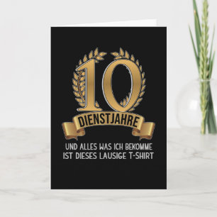 Company Anniversary 25 Years Of Employees Company Card