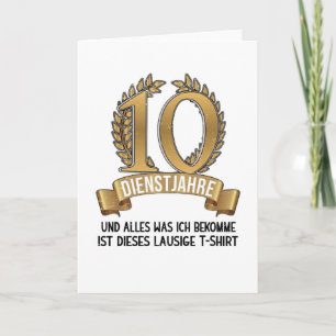 Company Anniversary 25 Years Of Employees Company Card