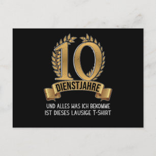 Company Anniversary 25 Years Of Employees Company Postcard