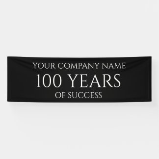 Company Anniversary Custom Business Banner