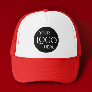 Company Branded Custom Business Logo Advertising Trucker Hat