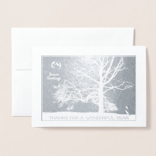 Company/Business/Holiday-Thank you nature/outdoors Foil Card