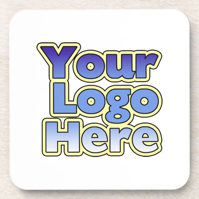 Company Business Logo Coasters (Front)