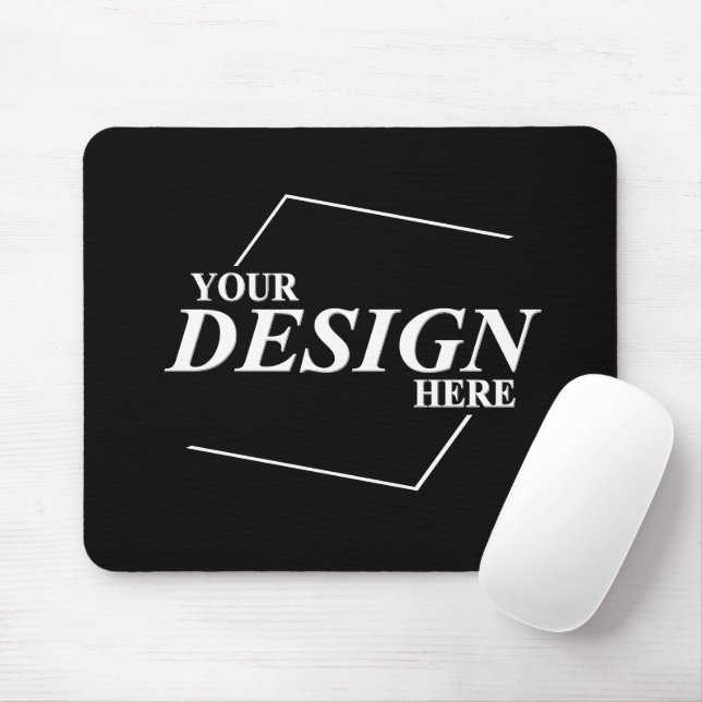 Company Business Name Design Your Own   Mouse Pad (With Mouse)