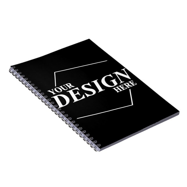 Company Business Name Design Your Own   Notebook (Right Side)
