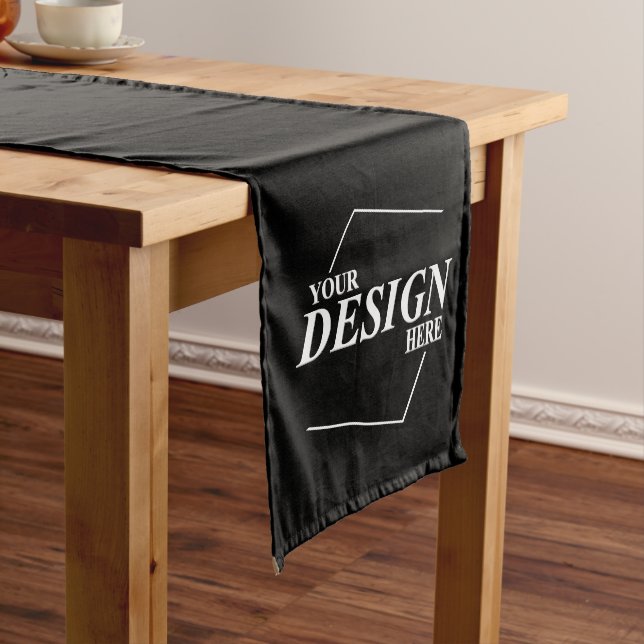 Company Business Name Design Your Own   Short Table Runner (In Situ)