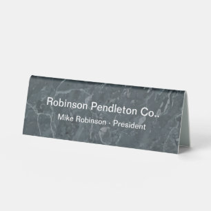 Company Business Professional Desk Name Plaque