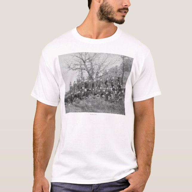 Company C, 3rd US Infantry at Fort Meade T-Shirt (Front)