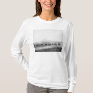 Company C, 3rd US Infantry Walking in a Line T-Shirt