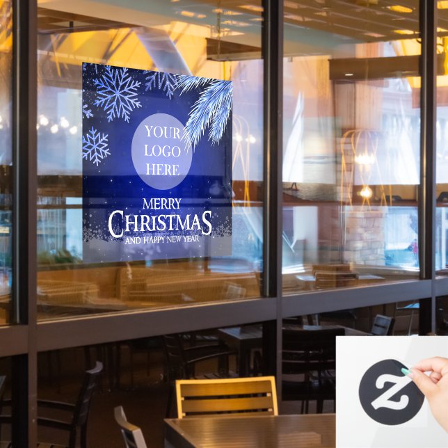 Company Christmas Logo (Restaurant Window)