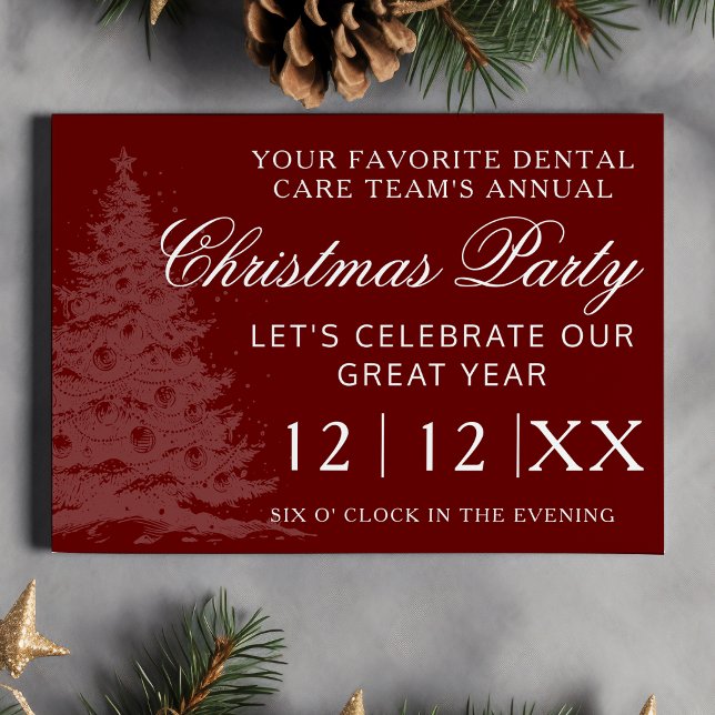 Company Holiday Event Corporate Christmas Party Announcement (Creator Uploaded)