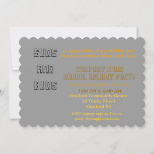 Company holiday party Invitation. Invitation