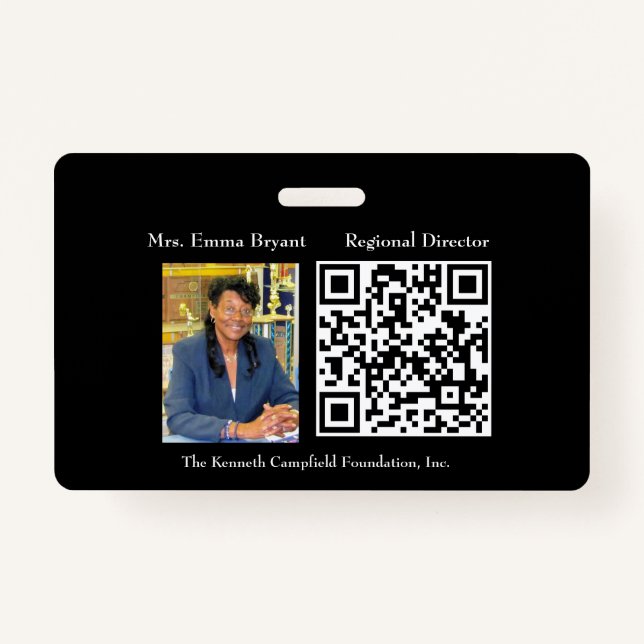 Company ID Badge  (Front)