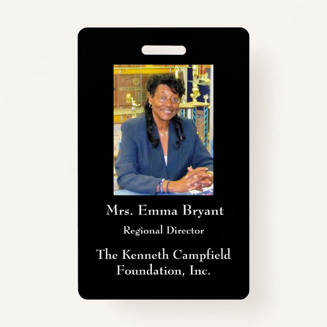 Company ID ID Badge (Front)