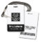 Company Logo BLACK Name Title Bar Code Custom ID