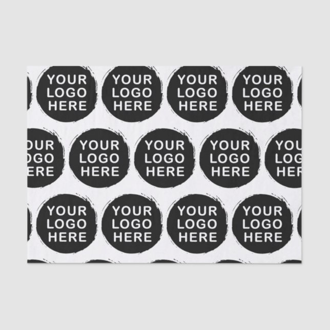 Company Logo Brand Custom Tissue Paper (Front)