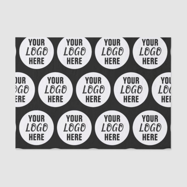 Company Logo Brand Custom Tissue Paper (Front)