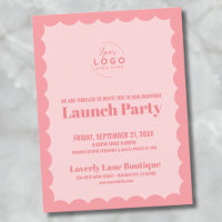 Company Logo Business Grand Opening