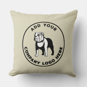 Company Logo Business Showroom Branded Cushion