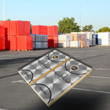 Company Logo Construction Steel Pattern