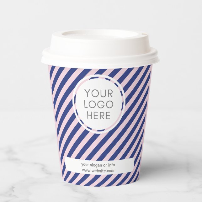 Company Logo |  Corporate Paper cups (Front)