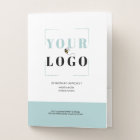 Company Logo Custom Coloured Border and Text