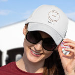Company Logo Employee Name Business Event Trucker Hat<br><div class="desc">Great for your employees to wear at an informal company outdoor event. Easily swap your business logo with the sample image shown and personalise with employee name. You can also change the font style and color of the text via the customise further option.</div>