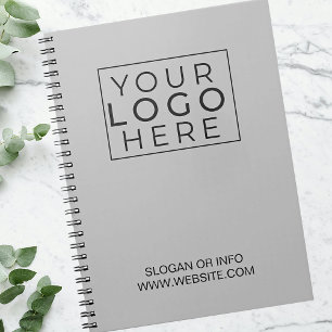 Company Logo Gear Branded Customised Business Notebook