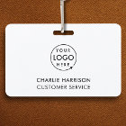 Company Logo ID | Custom Employee Staff Minimalist