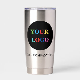 Company Logo Personalised Business Coffee Insulated Tumbler