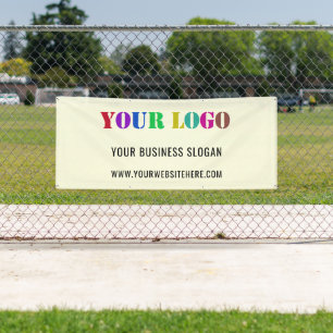 Company Logo Promotional Business Banner Example