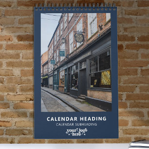 Company Logo Simple Modern Minimalist Promotional  Calendar