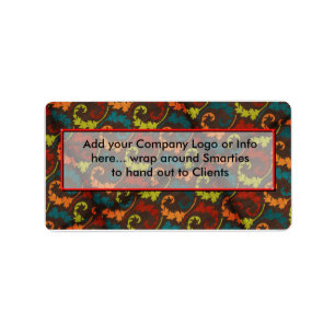 Company Logo Smartie Candy wrappers Labels